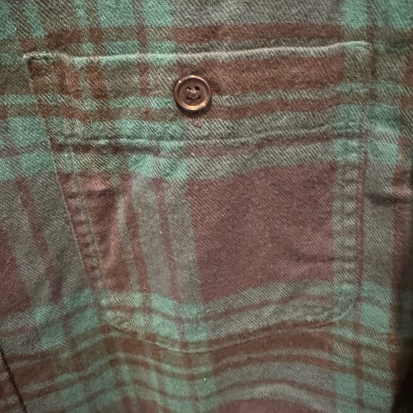 Mens Bonobos Blue and Green Plaid Slim Fit Button Down Shirt Size L - Picture 4 of 12